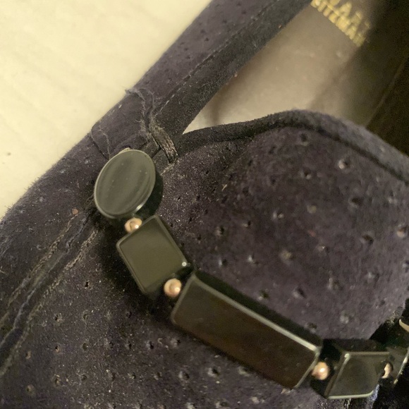 Stuart Weitzman Black Loafers Slip-Ons - 8 - Picture 2 of 7